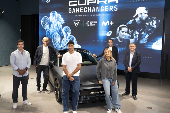 GAMECHANGERS: The next generation of padel players brings to the screen the stories behind CUPRA's international talent contest, following young padel players from around the world