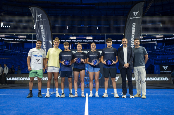 GAMECHANGERS: The next generation of padel players brings to the screen the stories behind CUPRA's international talent contest, following young padel players from around the world