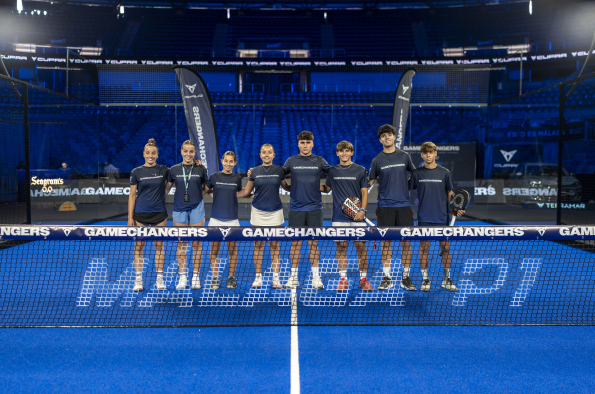 GAMECHANGERS: The next generation of padel players brings to the screen the stories behind CUPRA's international talent contest, following young padel players from around the world