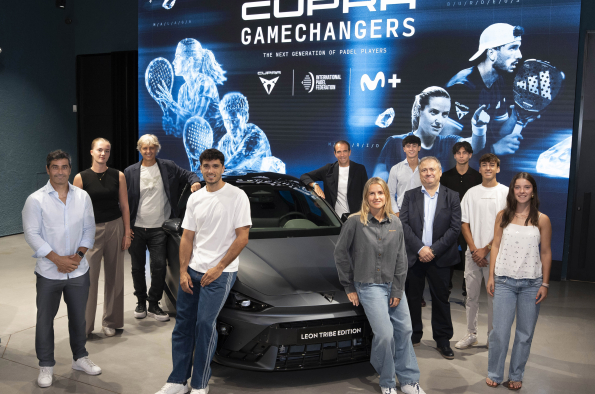 From rookie to pro: CUPRA and Movistar Plus premiere GAMECHANGERS: The next generation of padel players