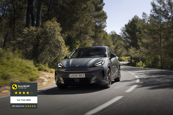 CUPRA Raval joins CUPRA’s 5-star Euro NCAP line-up