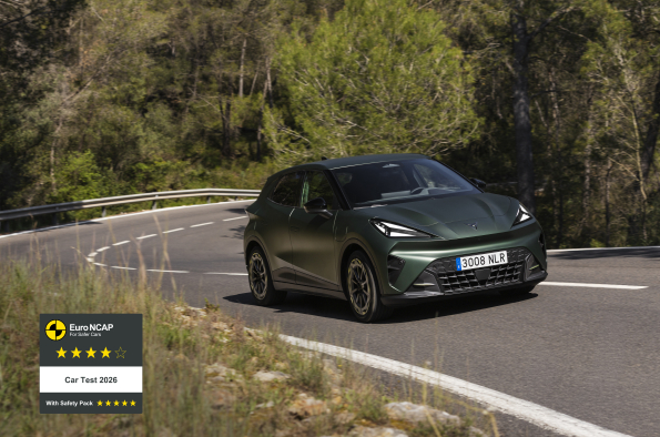 CUPRA Raval joins CUPRA’s 5-star Euro NCAP line-up