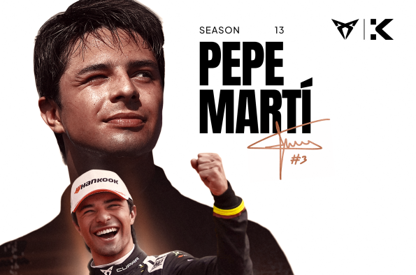 Pepe Martí extends relationship with CUPRA KIRO for a second Formula E season into the GEN4 era